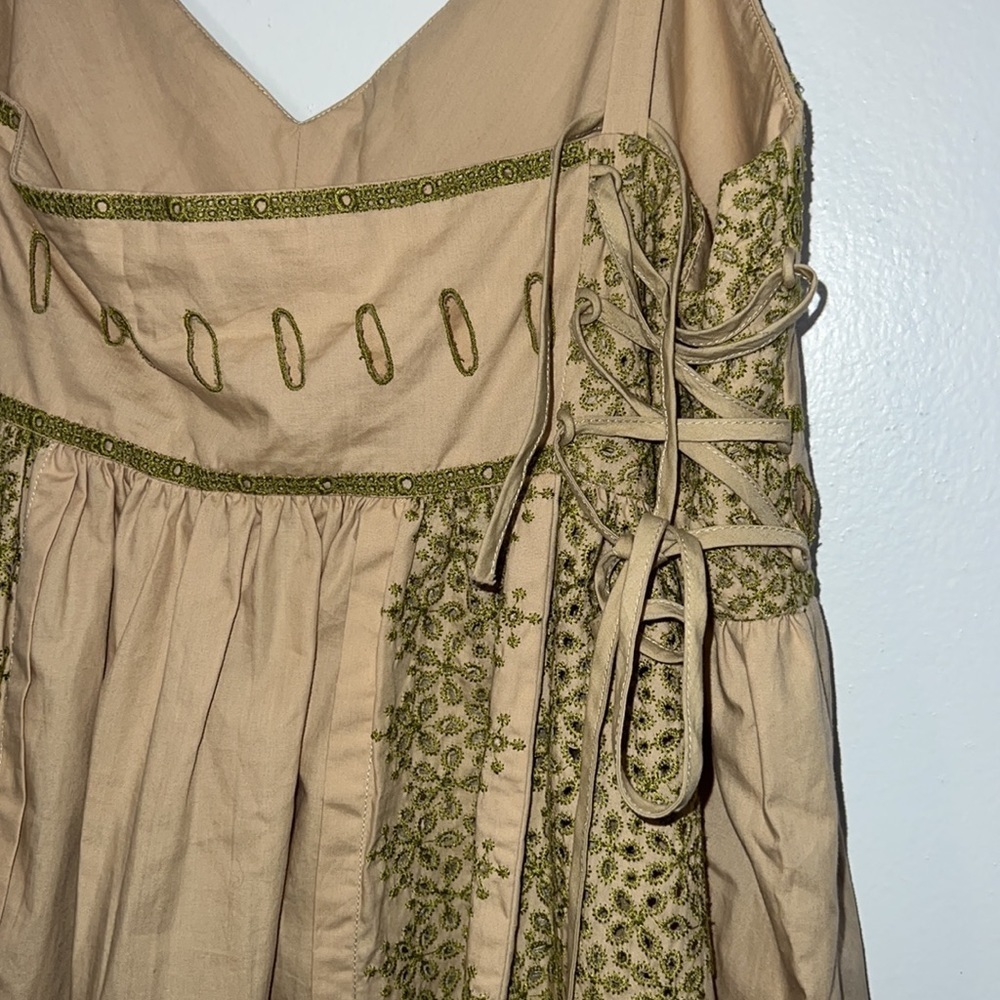 Vintage Tocca Eyelet Corset Dress Size 8 - Picture 7 of 7